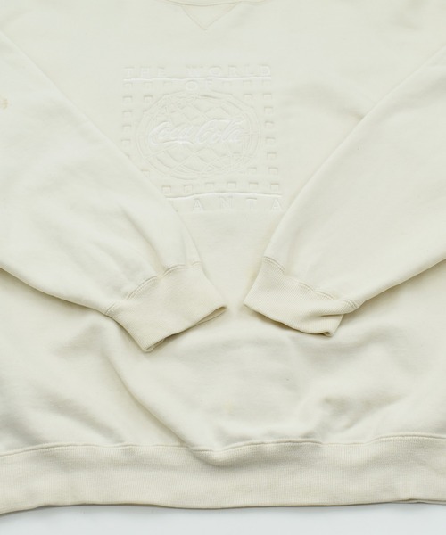 Coca Cola（コカコーラ）の「【ヴィンテージ古着】90’s Coca-Cola 企業ロゴ スウェット（スウェット・メンズ・ホワイト・X-LARGE）」の9枚目の写真