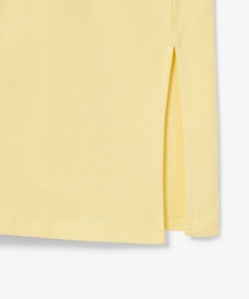 LACOSTE（ラコステ）の「配色ラインドリブTシャツドレス ワンピース（ワンピース・レディース・ネイビー/イエロー・38/36/34/40）」の13枚目の写真