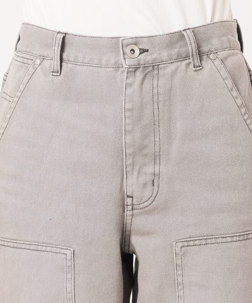 U by SPICK&SPAN(ユーバイスピックアンドスパン)の「ダブルニールーズデニム(デニムパンツ・レディース・ライトグレー/ネイビー・34/36/38)」の9枚目の写真