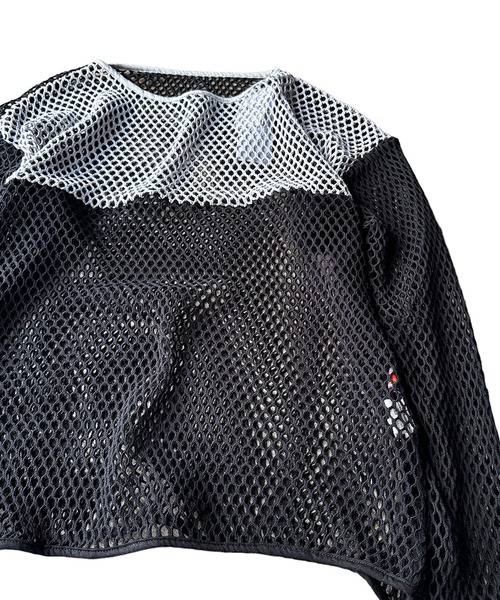 blackmeans 2016S/S   メッシュロングカットソー　網　モヘア blackmeans 2016S/S メッシュロングカットソー 網 モヘア 楽天市場