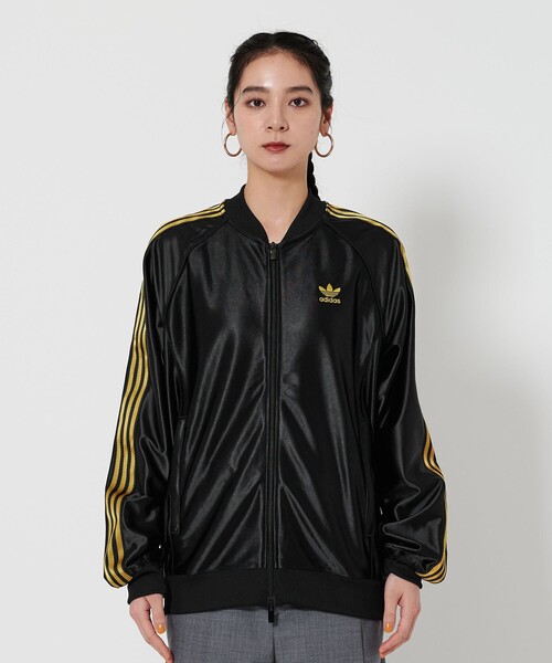 adidas Originals（アディダスオリジナルス）の「＜adidas Originals＞SST トラックトップ（ブルゾン・レディース・ブラック/ホワイト・S/M）」の10枚目の写真