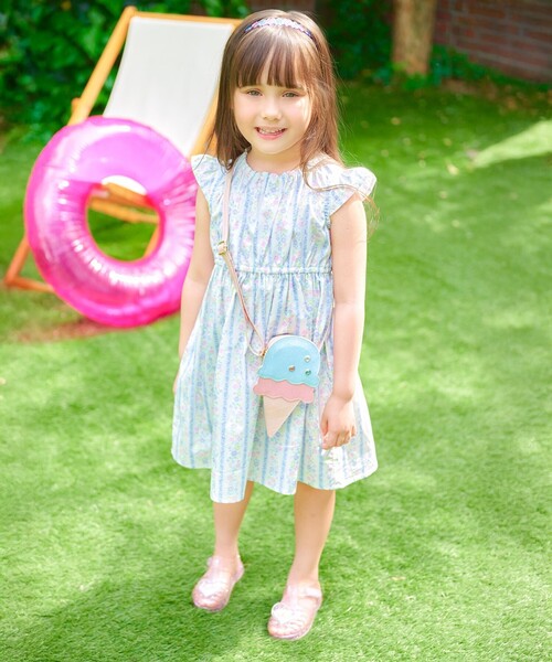 ANY（エニィ）の「オーロラ ポシェット（ショルダーバッグ・キッズ・サックスブルー系/ライラック系・F）」の5枚目の写真