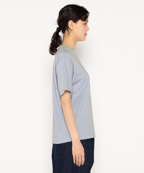 DANTON(ダントン)の「WOMEN'S SHORT SLEEVE INNER T-SHIRT PLAIN(Tシャツ/カットソー・レディース・ホワイト/ブラック/サックスブルー/ピンク/ブラウン系その他/グリーン系その他・S/M/XS)」の14枚目の写真