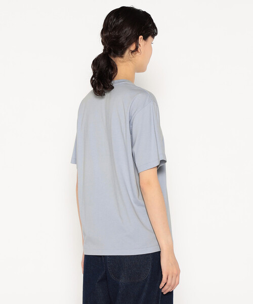 DANTON(ダントン)の「WOMEN'S SHORT SLEEVE INNER T-SHIRT PLAIN(Tシャツ/カットソー・レディース・ホワイト/ブラック/サックスブルー/ピンク/ブラウン系その他/グリーン系その他・S/M/XS)」の13枚目の写真
