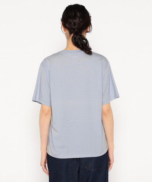 DANTON(ダントン)の「WOMEN'S SHORT SLEEVE INNER T-SHIRT PLAIN(Tシャツ/カットソー・レディース・ホワイト/ブラック/サックスブルー/ピンク/ブラウン系その他/グリーン系その他・S/M/XS)」の12枚目の写真