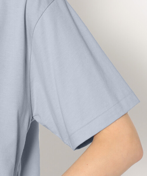 DANTON(ダントン)の「WOMEN'S SHORT SLEEVE INNER T-SHIRT PLAIN(Tシャツ/カットソー・レディース・ホワイト/ブラック/サックスブルー/ピンク/ブラウン系その他/グリーン系その他・S/M/XS)」の10枚目の写真