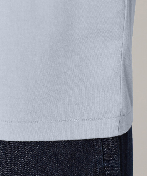 DANTON(ダントン)の「WOMEN'S SHORT SLEEVE INNER T-SHIRT PLAIN(Tシャツ/カットソー・レディース・ホワイト/ブラック/サックスブルー/ピンク/ブラウン系その他/グリーン系その他・S/M/XS)」の9枚目の写真