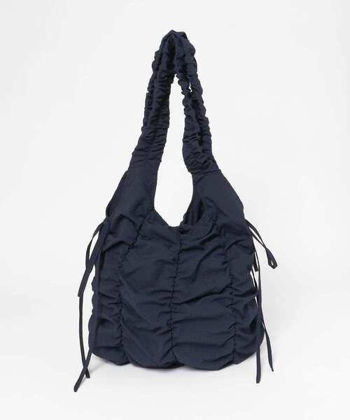 チェックリボンギャザーBAG（ショルダーバッグ）｜KBF