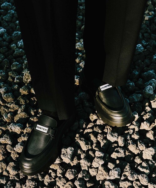 HUNTER for ADAM ET ROPE'】別注 LOAFER MULE（ローファー