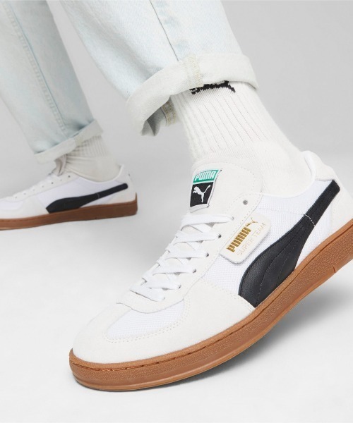 PUMA(プーマ)の「PUMA SUPER TEAM OG(プーマ スーパーチーム OG)(スニーカー・メンズ・ホワイト系/ブラック系・26.5cm/27.5cm/26cm/27cm/28cm/28.5cm/29cm)」の8枚目の写真
