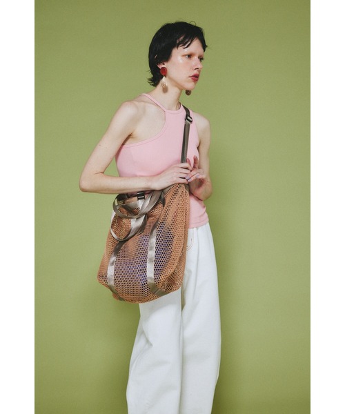 HeRIN.CYE(ヘリンドットサイ)の「Mesh bag メッシュバッグ(ショルダーバッグ・レディース・ブラック/オフホワイト/ベージュ・FREE)」の20枚目の写真