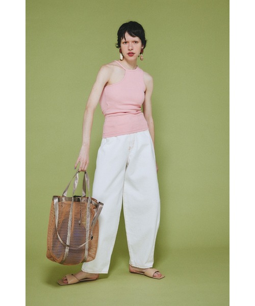 HeRIN.CYE(ヘリンドットサイ)の「Mesh bag メッシュバッグ(ショルダーバッグ・レディース・ブラック/オフホワイト/ベージュ・FREE)」の22枚目の写真