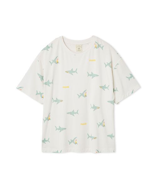 gelato pique（ジェラートピケ）の「【接触冷感】SHARK柄Tシャツ