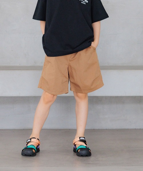 BAYFLOW（ベイフロー）の「[BFオリジナル刺繍入り☆]シェフショーツ(KIDS)（その他パンツ・キッズ・ベージュ/グリーン/ブラック/ブルー・120cm/110cm/150cm/140cm/130cm）」の2枚目の写真