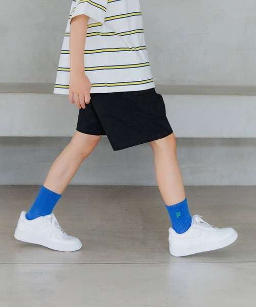 BAYFLOW（ベイフロー）の「[BFオリジナル刺繍入り☆]シェフショーツ(KIDS)（その他パンツ・キッズ・ベージュ/グリーン/ブラック/ブルー・120cm/110cm/150cm/140cm/130cm）」の8枚目の写真