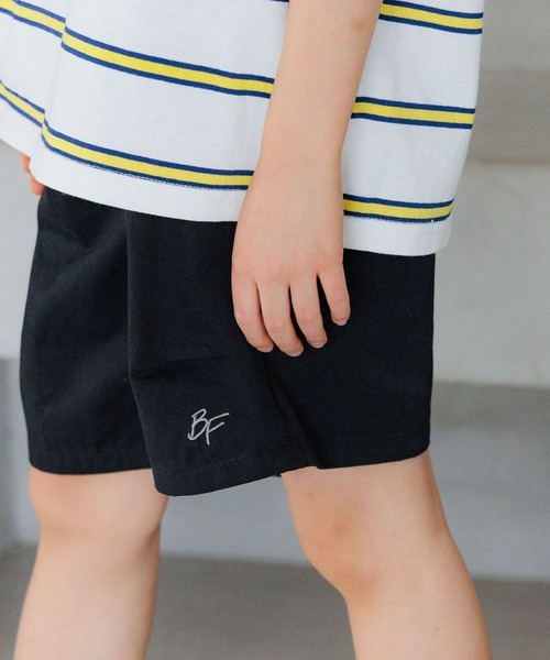 BAYFLOW（ベイフロー）の「[BFオリジナル刺繍入り☆]シェフショーツ(KIDS)（その他パンツ・キッズ・ベージュ/グリーン/ブラック/ブルー・120cm/110cm/150cm/140cm/130cm）」の7枚目の写真