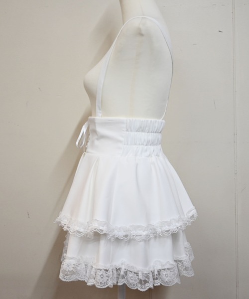 MA*RS(アメーバーマーズ)の「クロスチャーム付きスピンドルスカパン(スカート・レディース・ブラック/ホワイト・FREE)」の20枚目の写真