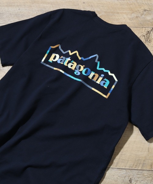 patagonia（パタゴニア）の「【Patagonia/パタゴニア】M’S UNITY FITZ RESPONSIBILI TEE / メンズ ユニティ フィッツ レスポンシビリティー Tシャツ（Tシャツ/カットソー・メンズ・ネイビー/ホワイト/スミクロ/ダークブルー/レンガ/カーキ・M/S/L/XL/XS）」の4枚目の写真
