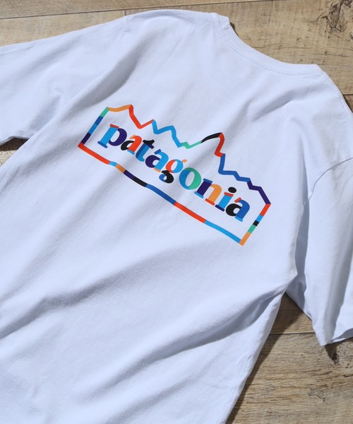 patagonia（パタゴニア）の「【Patagonia/パタゴニア】M’S UNITY FITZ RESPONSIBILI TEE / メンズ ユニティ フィッツ レスポンシビリティー Tシャツ（Tシャツ/カットソー・メンズ・ネイビー/ホワイト/スミクロ/ダークブルー/レンガ/カーキ・M/S/L/XL/XS）」の2枚目の写真