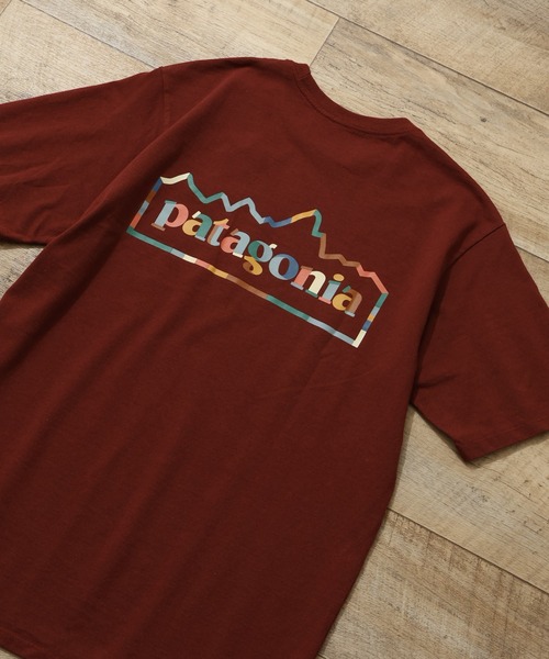 patagonia（パタゴニア）の「【Patagonia/パタゴニア】M’S UNITY FITZ RESPONSIBILI TEE / メンズ ユニティ フィッツ レスポンシビリティー Tシャツ（Tシャツ/カットソー・メンズ・ネイビー/ホワイト/スミクロ/ダークブルー/レンガ/カーキ・M/S/L/XL/XS）」の6枚目の写真