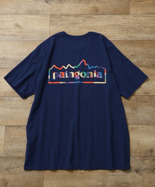 patagonia（パタゴニア）の「【Patagonia/パタゴニア】M’S UNITY FITZ RESPONSIBILI TEE / メンズ ユニティ フィッツ レスポンシビリティー Tシャツ（Tシャツ/カットソー・メンズ・ネイビー/ホワイト/スミクロ/ダークブルー/レンガ/カーキ・M/S/L/XL/XS）」の10枚目の写真