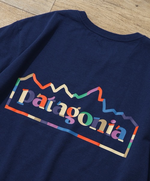 patagonia（パタゴニア）の「【Patagonia/パタゴニア】M’S UNITY FITZ RESPONSIBILI TEE / メンズ ユニティ フィッツ レスポンシビリティー Tシャツ（Tシャツ/カットソー・メンズ・ネイビー/ホワイト/スミクロ/ダークブルー/レンガ/カーキ・M/S/L/XL/XS）」の16枚目の写真