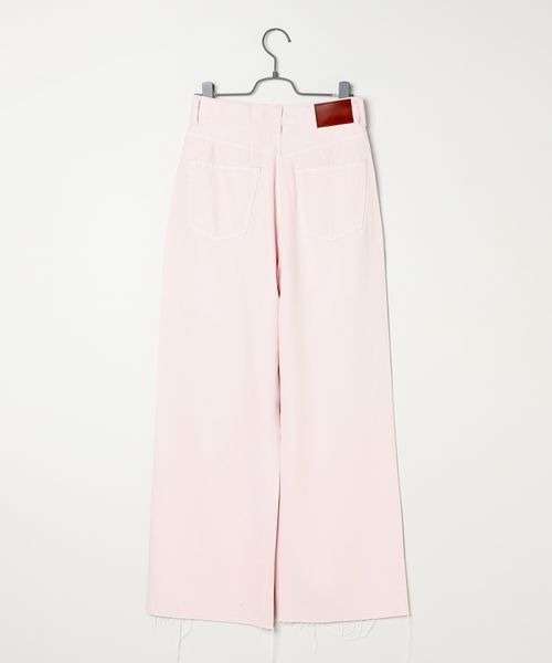 JEANASIS(ジーナシス)の「リラックスルーズカラーデニム/491817(デニムパンツ・レディース・ピンク/ブルー/グレー・SMALL/MEDIUM)」の8枚目の写真