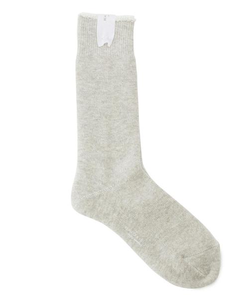 BEAUTY&YOUTH UNITED ARROWS(ビューティーアンドユースユナイテッドアローズ)の「BY パイルソックス◆(ソックス/靴下・メンズ・ライトグレー/ダークグレー/レッド/ネイビー・フリー)」の1枚目の写真