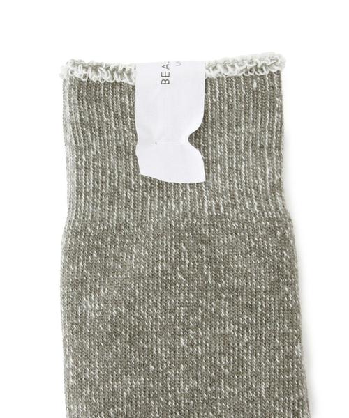BEAUTY&YOUTH UNITED ARROWS(ビューティーアンドユースユナイテッドアローズ)の「BY パイルソックス◆(ソックス/靴下・メンズ・ライトグレー/ダークグレー/レッド/ネイビー・フリー)」の5枚目の写真