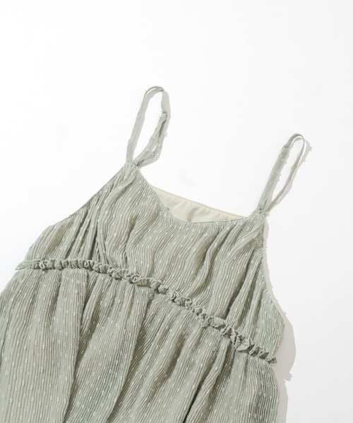 flower（フラワー）の「ウェービープリーツワンピース（ワンピース・レディース・ミント/アイボリー・FREE）」の11枚目の写真