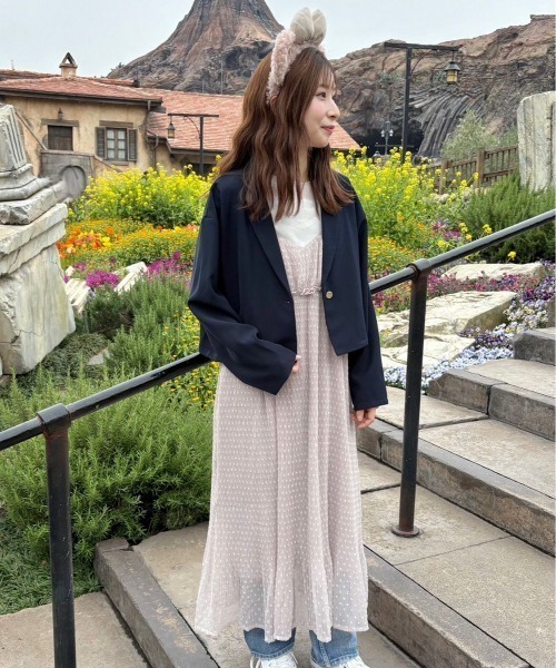 peu pres la fleur プープレ フルル　ワンピース　レーヨン　麻 m98404230001_1.jpg?1722234401