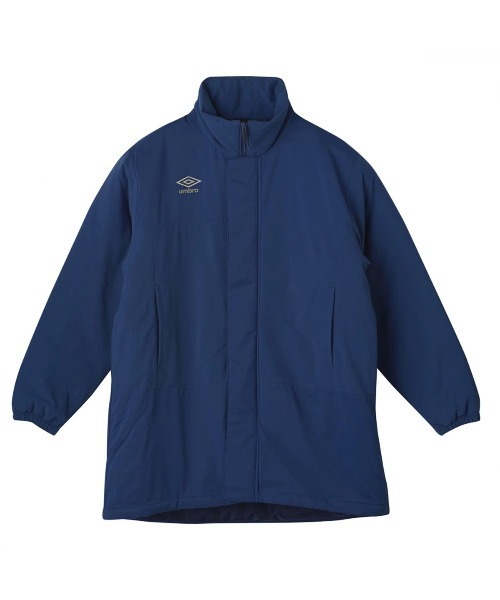UMBRO(アンブロ)の「UMBRO THE THIRD PADDED HALF COAT(アンブロ THE THIRD 中わたハーフコート)(ダウンジャケット/コート・メンズ・ネイビー/ブラック・MEDIUM/X-LARGE/LARGE)」の1枚目の写真