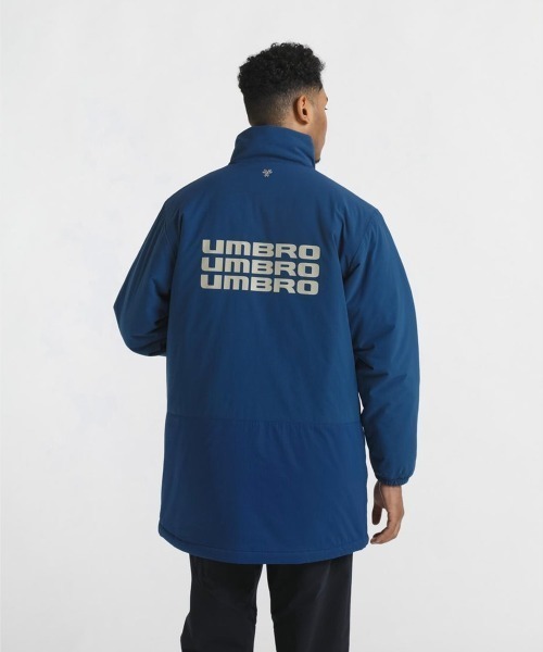 UMBRO(アンブロ)の「UMBRO THE THIRD PADDED HALF COAT(アンブロ THE THIRD 中わたハーフコート)(ダウンジャケット/コート・メンズ・ネイビー/ブラック・MEDIUM/X-LARGE/LARGE)」の11枚目の写真