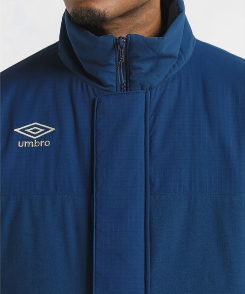 UMBRO(アンブロ)の「UMBRO THE THIRD PADDED HALF COAT(アンブロ THE THIRD 中わたハーフコート)(ダウンジャケット/コート・メンズ・ネイビー/ブラック・MEDIUM/X-LARGE/LARGE)」の8枚目の写真