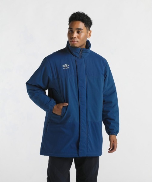 UMBRO(アンブロ)の「UMBRO THE THIRD PADDED HALF COAT(アンブロ THE THIRD 中わたハーフコート)(ダウンジャケット/コート・メンズ・ネイビー/ブラック・MEDIUM/X-LARGE/LARGE)」の10枚目の写真