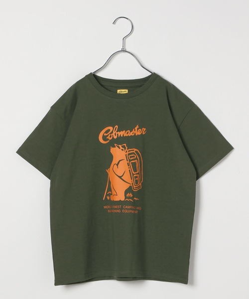 COBMASTER(コブマスター)の「【COBMASTER(コブマスター)】プリントTシャツ(KIDS)(Tシャツ/カットソー・キッズ・カーキ/ホワイト/ネイビー・150cm/130cm/140cm/120cm)」の12枚目の写真