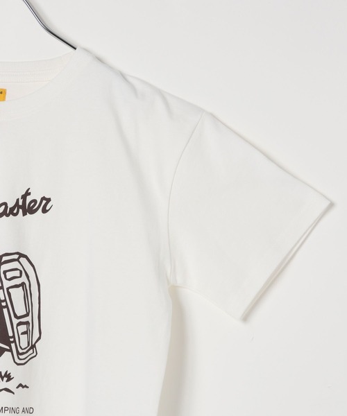 COBMASTER(コブマスター)の「【COBMASTER(コブマスター)】プリントTシャツ(KIDS)(Tシャツ/カットソー・キッズ・カーキ/ホワイト/ネイビー・150cm/130cm/140cm/120cm)」の5枚目の写真