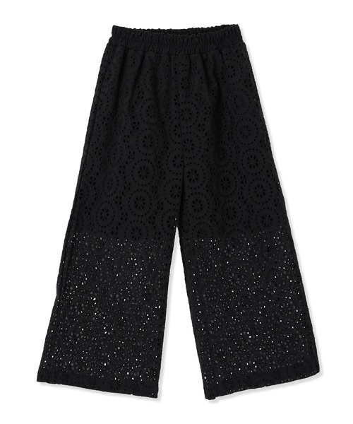 ☆iines・佐藤繊維♡裾模様入ワイドパンツ¥31900-☆ EVELLET – JPN OFFICIAL
