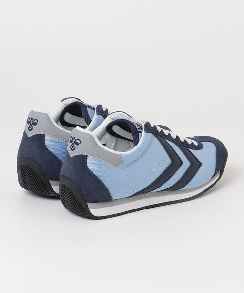 hummel(ヒュンメル)の「hummel/ヒュンメル STADION NYLON/スタディオン ナイロン(スニーカー・レディース・グレー/ブルー/グリーン・23cm/23.5cm/24cm/24.5cm/25cm/25.5cm/26cm/26.5cm/27cm/28cm/22.5cm)」の4枚目の写真