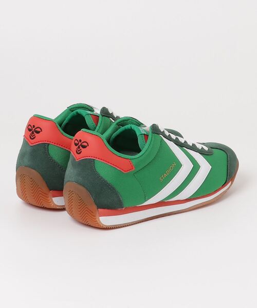 hummel(ヒュンメル)の「hummel/ヒュンメル STADION NYLON/スタディオン ナイロン(スニーカー・レディース・グレー/ブルー/グリーン・23cm/23.5cm/24cm/24.5cm/25cm/25.5cm/26cm/26.5cm/27cm/28cm/22.5cm)」の6枚目の写真