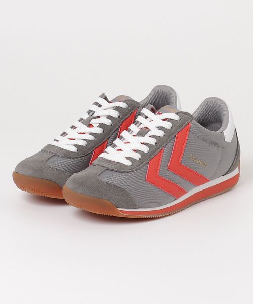 hummel(ヒュンメル)の「hummel/ヒュンメル STADION NYLON/スタディオン ナイロン(スニーカー・レディース・グレー/ブルー/グリーン・23cm/23.5cm/24cm/24.5cm/25cm/25.5cm/26cm/26.5cm/27cm/28cm/22.5cm)」の11枚目の写真