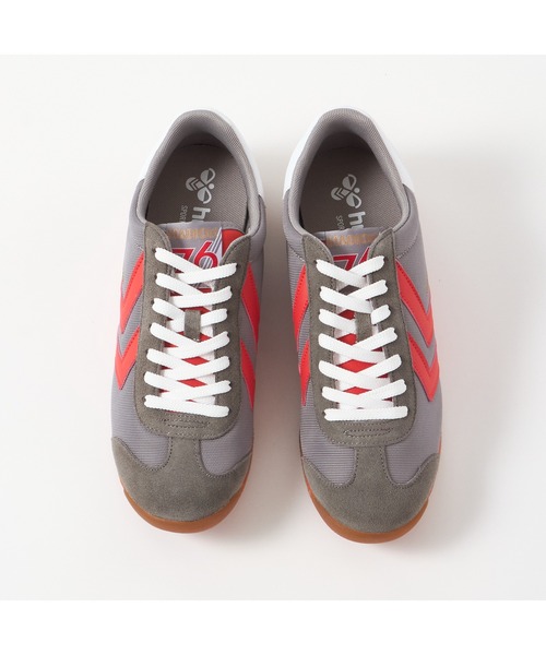 hummel(ヒュンメル)の「hummel/ヒュンメル STADION NYLON/スタディオン ナイロン(スニーカー・レディース・グレー/ブルー/グリーン・23cm/23.5cm/24cm/24.5cm/25cm/25.5cm/26cm/26.5cm/27cm/28cm/22.5cm)」の14枚目の写真