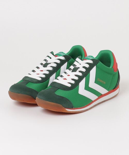 hummel(ヒュンメル)の「hummel/ヒュンメル STADION NYLON/スタディオン ナイロン(スニーカー・レディース・グレー/ブルー/グリーン・23cm/23.5cm/24cm/24.5cm/25cm/25.5cm/26cm/26.5cm/27cm/28cm/22.5cm)」の16枚目の写真