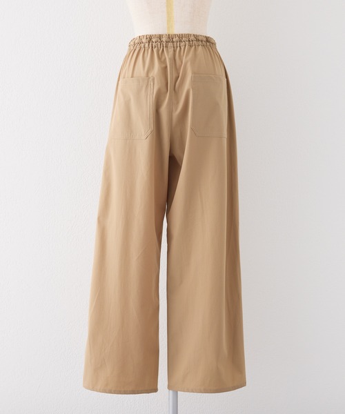 PUAL CE CIN（ピュアルセシン）の「【水陸両用】ナイロンストレッチパンツ（ラッシュガード・レディース・ベージュ/ブラック・FREE）」の6枚目の写真