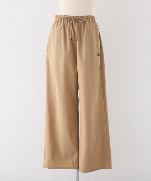 PUAL CE CIN（ピュアルセシン）の「【水陸両用】ナイロンストレッチパンツ（ラッシュガード・レディース・ベージュ/ブラック・FREE）」の4枚目の写真