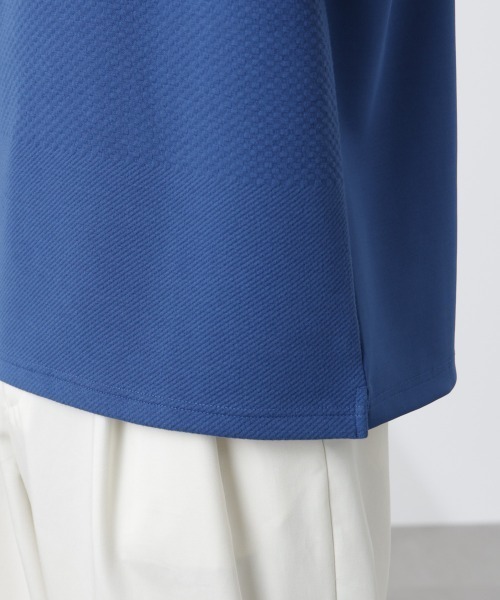 NANO universe（ナノユニバース）の「オリジナルフクレジャガードTシャツ（Tシャツ/カットソー・メンズ・ホワイト/ライトグレー/ブルー/スミクロ・S/M/L）」の5枚目の写真