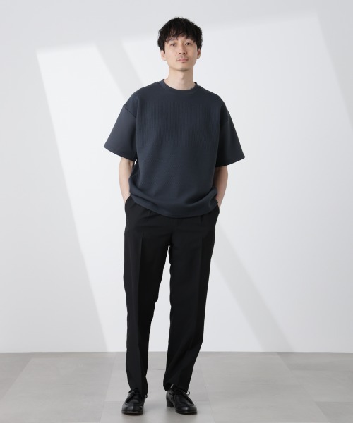 NANO universe（ナノユニバース）の「オリジナルフクレジャガードTシャツ（Tシャツ/カットソー・メンズ・ホワイト/ライトグレー/ブルー/スミクロ・S/M/L）」の22枚目の写真