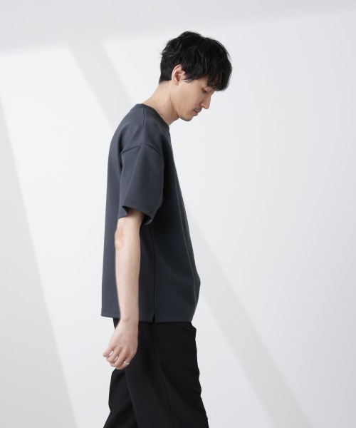 NANO universe（ナノユニバース）の「オリジナルフクレジャガードTシャツ（Tシャツ/カットソー・メンズ・ホワイト/ライトグレー/ブルー/スミクロ・S/M/L）」の20枚目の写真