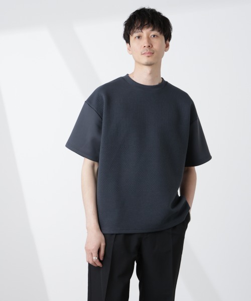 NANO universe（ナノユニバース）の「オリジナルフクレジャガードTシャツ（Tシャツ/カットソー・メンズ・ホワイト/ライトグレー/ブルー/スミクロ・S/M/L）」の19枚目の写真