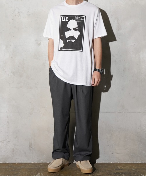 【再値下レア】ガンズ・アンド・ローゼズ チャールズ・マンソン Tシャツ ブラック 90s Charles Manson Tシャツzooport チャールズマンソン - メルカリ